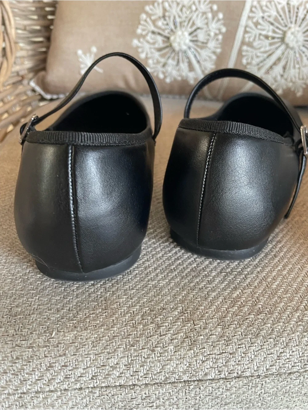 Steve Madden Women's Violette Mary Jane Flat Black